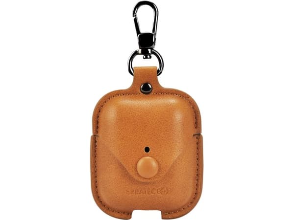 Terratec Air Box, laatikko, aitoa nahkaa, polykarbonaattia, 8 g, ruskea