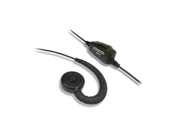 Kenwood Electronics KHS-34, Langallinen, Kuulokkeet, Musta