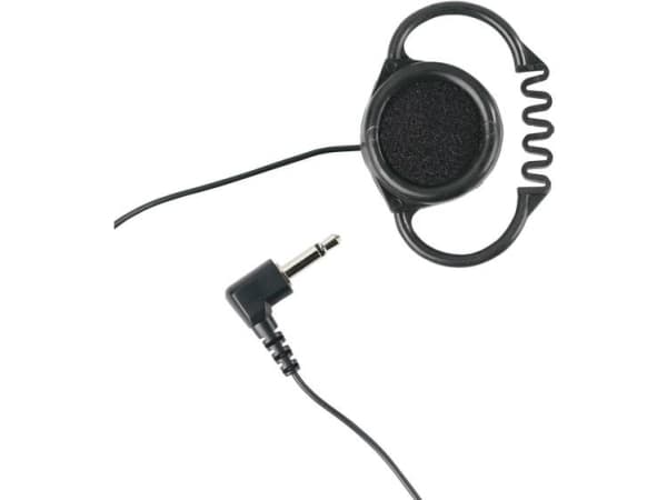 Albrecht OH-2A, Kuulokkeet, Ear-hook, Musta, Yksikanavainen, Langallinen, Korvanpäällis