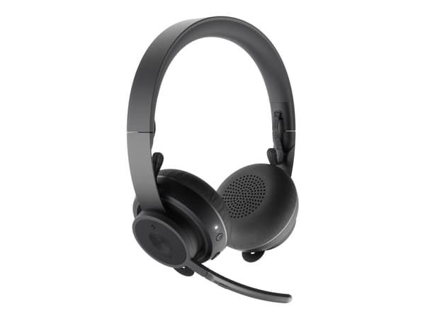 Logitech Zone Wireless MS - Hodesett - on-ear - Bluetooth - trådløs - aktiv støydemping