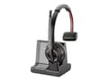 Miniatyrbilde 5 av 5: Poly Savi 8200 Series W8210-M - Microsoft - hodesett - on-ear - DECT / Bluetooth - trådløs - aktiv støydemping - Certified for Microsoft Teams