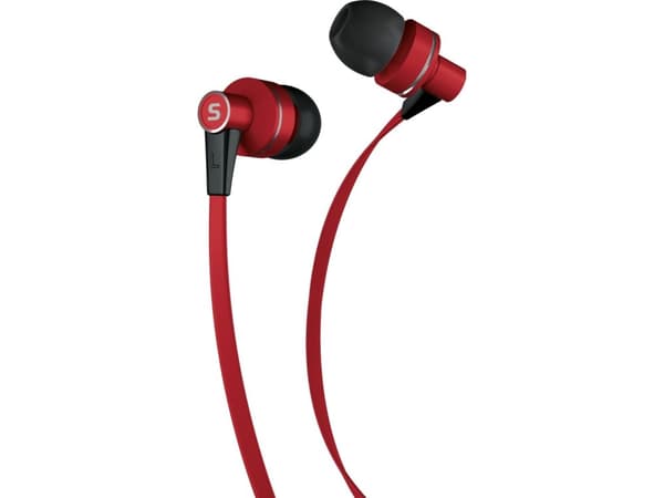 Sencor SEP 300, Kuulokkeet, In-ear, Punainen, Kaksikanavainen, 1,2 m, Punainen