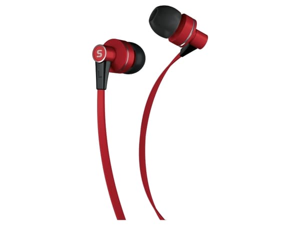Sencor SEP 300, Kuulokkeet, In-ear, Punainen, Kaksikanavainen, 1,2 m, Punainen