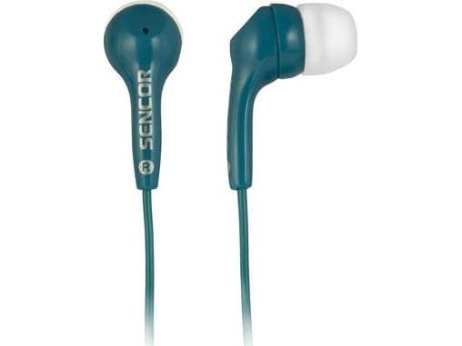 Sencor SEP 120, Kuulokkeet, In-ear, Sininen, Kaksikanavainen, 1,2 m, Sininen