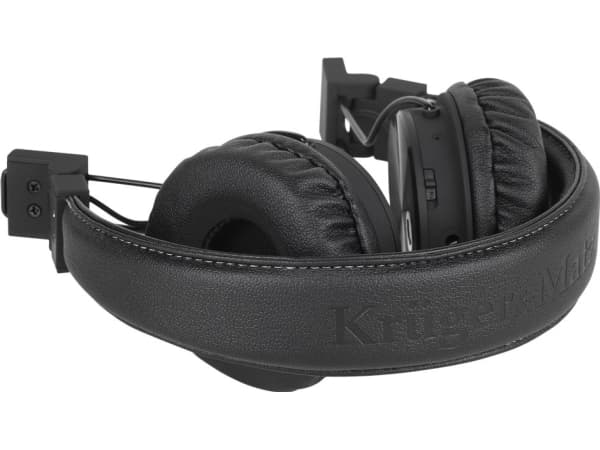 Kruger&Matz wireless on-ear headphones model Wave BT, black