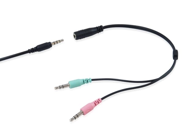 Equip Chat Headset, Ledningsført, Opkald/musik, 20 - 22000 Hz, 96 g, Headset, Sortera