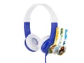 Miniatyrbilde 3 av 5: Onanoff BuddyPhones Connect - Hodetelefoner med mikrofon - on-ear - kablet - 3,5 mm jakk - blå