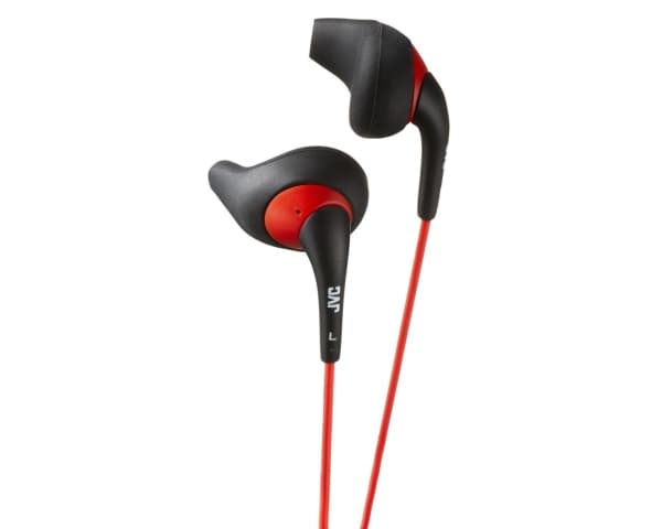 JVC HA-EN10 Gumy Sport - Hörlurar - inuti örat - kabelansluten - 3,5 mm kontakt - svart