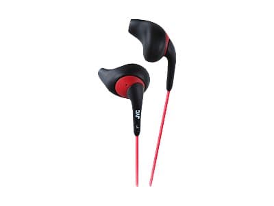 JVC HA-EN10 Gumy Sport - Hörlurar - inuti örat - kabelansluten - 3,5 mm kontakt - svart