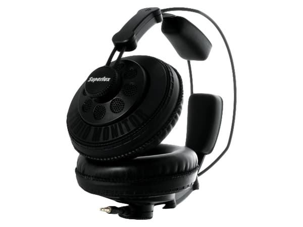 Superlux HD668B, Langallinen, 10 - 30000 Hz, Musiikki, 222 g, Kuulokkeet, Musta