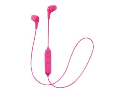 JVC HA-FX9BT Gumy - Hörlurar med mikrofon - inuti örat - Bluetooth - trådlös - rosa