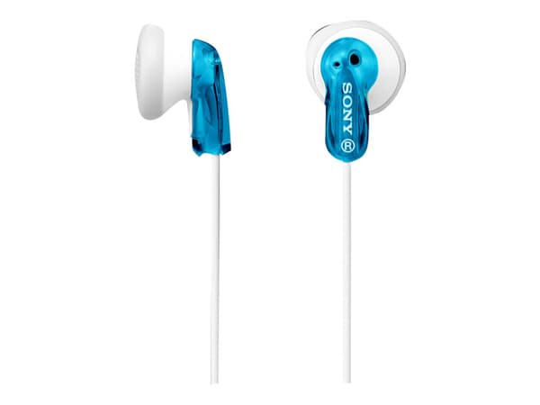 Sony MDR-E9LP - Hodetelefoner - ørepropp - kablet - 3,5 mm jakk - blå