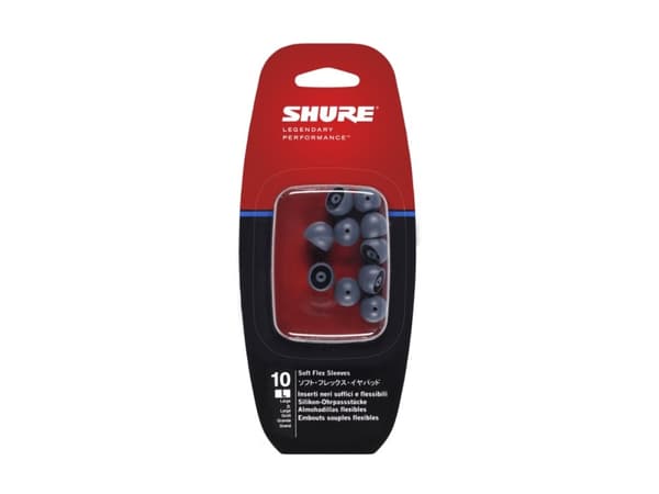 Shure EASFX1-10 - Øremuffer for hodetelefoner - svart - for Shure SCL3, SCL4, SCL5