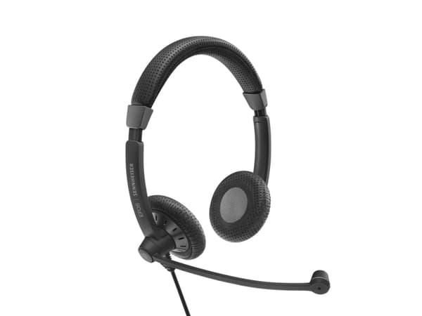 Epos SC 75 USB MS, Headset, Huvudband, Office/Call center, Svart, Binaural, 1,12 m