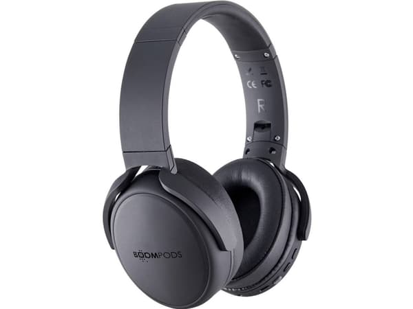 Boompods HPPANC, Langaton, Puhelut/Musiikki, Kuulokkeet, Musta