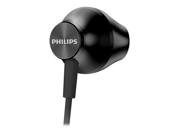 Philips TAUE100BK/00, Langallinen, Musiikki, 20 - 20000 Hz, 13 g, Kuulokkeet, Musta