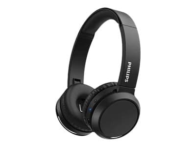 Philips TAH4205BK - Hörlurar med mikrofon - på örat - Bluetooth - trådlös - ljudisolerande - svart
