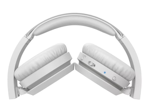 Philips TAH4205WT - Hörlurar med mikrofon - på örat - Bluetooth - trådlös - ljudisolerande - vit