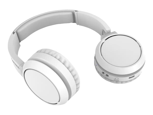 Philips TAH4205WT - Hörlurar med mikrofon - på örat - Bluetooth - trådlös - ljudisolerande - vit