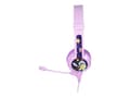 Miniatyrbilde 3 av 5: Onanoff BuddyPhones Galaxy - Hodetelefoner med mikrofon - on-ear - kablet - 3,5 mm jakk - fuksia