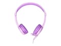 Miniatyrbilde 2 av 5: Onanoff BuddyPhones Galaxy - Hodetelefoner med mikrofon - on-ear - kablet - 3,5 mm jakk - fuksia