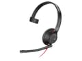 Pikkukuva 2 / 5: POLY Blackwire 5210, Langallinen, Toimisto/puhelukeskus, 20 - 20000 Hz, 125,4 g, Kuulokkeet, Musta