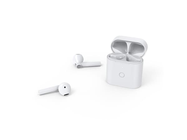 QCY T7, Hodesett, In-ear, Musikk, Hvit, Stereofonisk, Vanntett