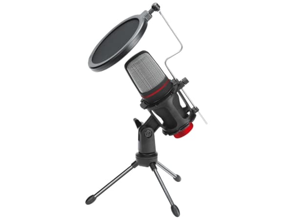 Marvo MIC-02, Studiomikrofon, -38 dB, 50 - 16000 Hz, -36 dB, Retningsuavhengig, Koblet med ledninger (ikke trådløs)