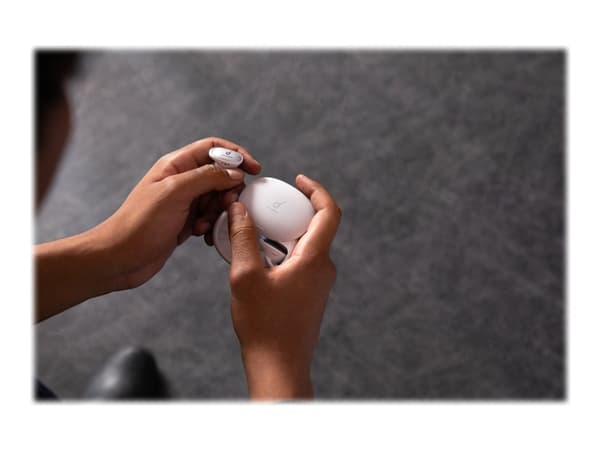 Soundcore Liberty 2 Pro - True wireless-hörlurar med mikrofon - inuti örat - Bluetooth - vit