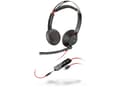 Miniatyrbilde 3 av 5: Poly Blackwire C5220 USB-C - 5200 Series - hodesett - on-ear - kablet - 3,5 mm jakk, USB-C