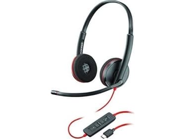 Poly Blackwire C3220 - 3200 Series - headset - på örat - kabelansluten - USB-C - ljudisolerande