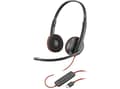 Miniatyrbild 5 av 5: Poly Blackwire C3220 - 3200 Series - headset - på örat - kabelansluten - USB-C - ljudisolerande