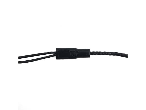 Media-Tech MAGICSOUND MT3600K - Ørepropper med mikrofon - i øret - kablet - USB-C - svart