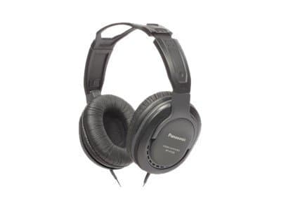 Panasonic RP-HT265E-K - Hodetelefoner - full størrelse - kablet - 3,5 mm jakk - svart