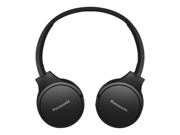 Panasonic RB-HF420BE - Hodetelefoner med mikrofon - on-ear - Bluetooth - trådløs - svart