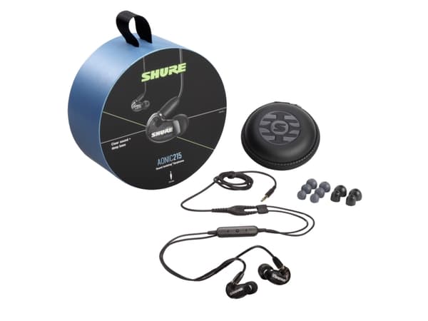 Shure Aonic 215 SE215DYBK+UNI-EF kuulokkeet kuulokkeet