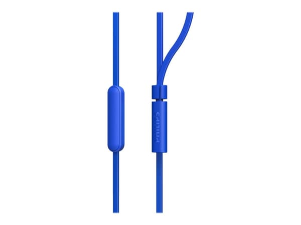 Philips TAE1105BL/00, Langallinen, Musiikki, 20 - 20000 Hz, 12 g, Kuulokkeet, Sininen