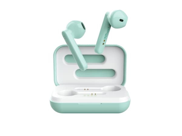Trust Primo, True Wireless Stereo (TWS), Puhelut/Musiikki, 20 - 20000 Hz, 55 g, Kuulokkeet, Mintunvärinen
