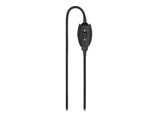 Hama PC Office Headset "HS-P350" - Hodesett - full størrelse - kablet - 3,5 mm jakk - svart