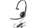 Miniatyrbild 3 av 5: Poly Blackwire C3210 - 3200 Series - headset - på örat - kabelansluten - USB-C