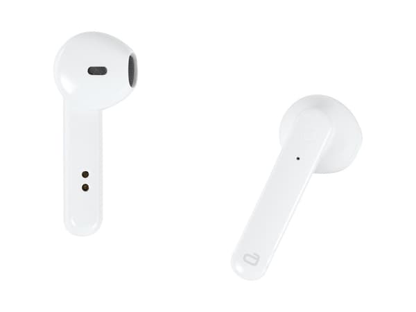 Vivanco Smart Pair, Headset, I öra, Calls/Music, Vit, Binaural, Röra