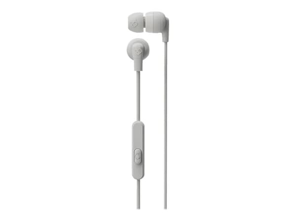 Skullcandy Ink'd+ - Hörlurar med mikrofon - inuti örat - kabelansluten - 3,5 mm kontakt - ljudisolerande - modwhite