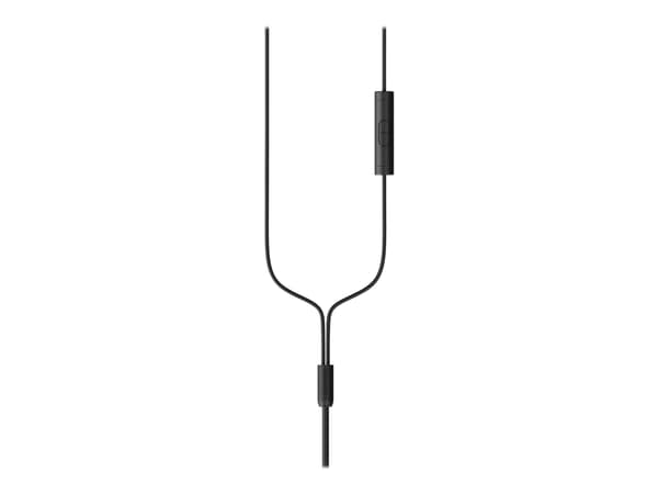 Philips TAA1105BK - Hörlurar med mikrofon - öronknopp - montering över örat - kabelansluten - 3,5 mm kontakt - svart