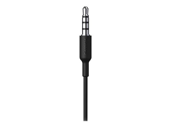 Philips TAA1105BK - Hörlurar med mikrofon - öronknopp - montering över örat - kabelansluten - 3,5 mm kontakt - svart