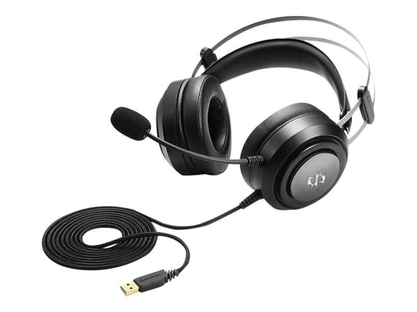 Sharkoon SKILLER SGH30 - Headset - fullstorlek - kabelansluten - USB