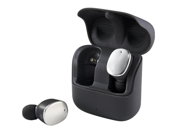 Renkforce RF-TWS-500, Trådløs, Samtaler/musikk, 20 - 20000 Hz, 9,2 g, Hodesett, Sort