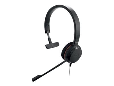 Jabra Evolve 20 UC mono - Headset - på örat - konvertibel - kabelansluten - USB-C - ljudisolerande