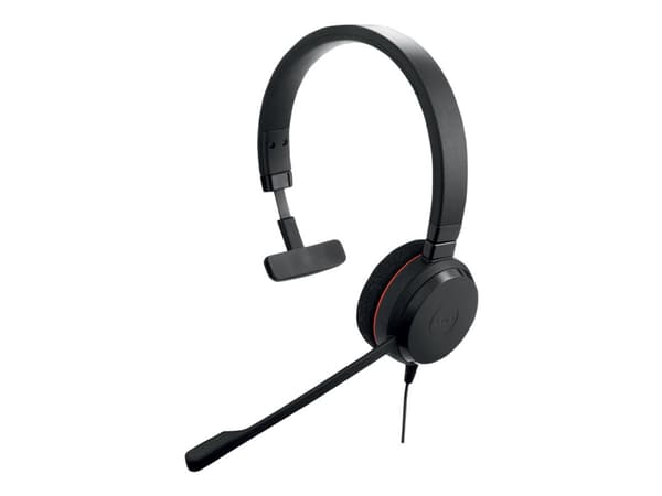 Jabra Evolve 20 UC mono - Headset - på örat - konvertibel - kabelansluten - USB-C - ljudisolerande