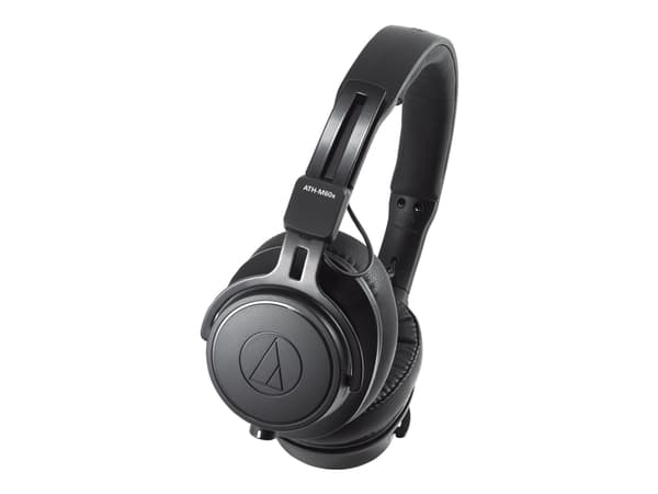 Audio-Technica ATH M60x - M Series - hodetelefoner - full størrelse - kablet - 3,5 mm jakk