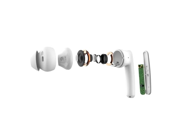 Mobvoi Ticpods ANC, Trådløs, Idretter, 5 g, Hodesett, Hvit